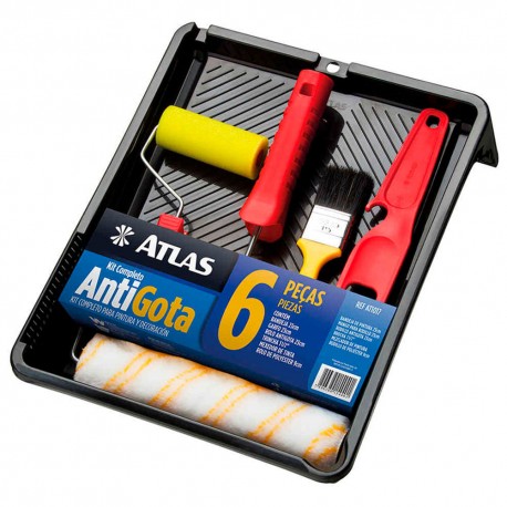 BANDEJA 1016 KIT 7 PEÇAS PINCÉIS ATLAS