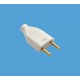 PLUGUE 2P JUNCAO MACHO 10A/250V CINZA SOBREPOR FAME