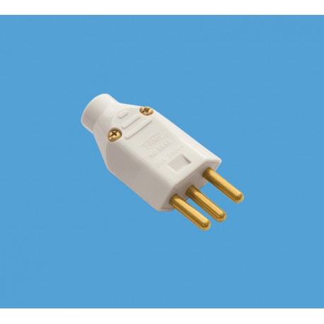 PLUGUE 2P+T JUNCAO MACHO 20A/250V CINZA SOBREPOR FAME