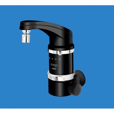 TORNEIRA ELETRICA ELEGANCE 4T PAREDE 220V 5400W COR PRETA FAME