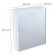 ARMÁRIO PLÁSTICO DE SOBREPOR A44 45.5 X 36.5 CM COR BRANCO ASTRA