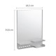 ARMARIO PLASTICO DE SOBREPOR PRATICO AE1 26X40 COR BRANCA 1 ASTRA