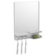 ARMARIO PLASTICO DE SOBREPOR PRATICO AE1 26X40 COR BRANCA 1 ASTRA
