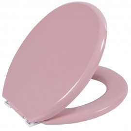 ASSENTO SANITARIO ALMOFADADO OVAL TPK COR ROSA ASTRA