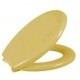 ASSENTO SANITARIO SOFT OVAL TPJ COR AMARELO 4 ASTRA