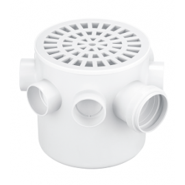 CAIXA SIFONADA 150X150X050 MM BRANCA HERC