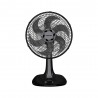 VENTILADOR MESA 30 CENTIMETROS 6 PAS TURBO COR PRETA 127V VENTISOL