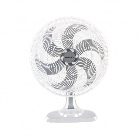 VENTILADOR MESA 50 CENTIMETROS 6 PAS TURBO COR BRANCA 127V VENTISOL