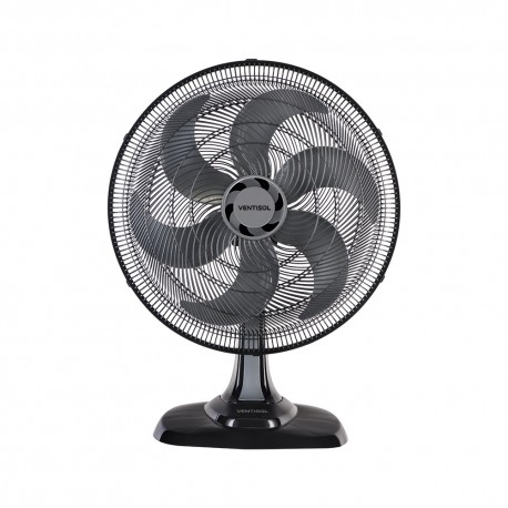 VENTILADOR MESA 50 CENTIMETROS 6 PAS TURBO COR PRETA 127V VENTISOL