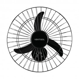 VENTILADOR DE PAREDE 50CM 130W PRETO VENTISOL