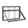 JANELA VITRO SILENTFORT MAXIM-AR COM GRADE ELO JMGE 040X060X8 SASAZAKI