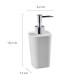 KIT ACESSÓRIO DE BANHEIRO KBB2 BRANCO ASTRA
