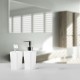 KIT ACESSÓRIO DE BANHEIRO KBB2 BRANCO ASTRA