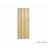 PORTA SANFONADA EM PVC 2,10M X 70CM BEGE