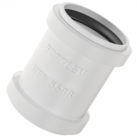 LUVA DE CORRER TUBO ESGOTO 40MM FORTLEV
