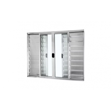 JANELA VENEZIANA 6 FOLHAS 100X120 TRIFEL