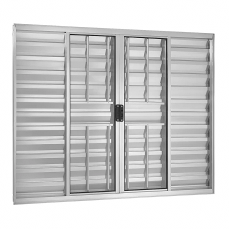 VENEZIANA 6 FOLHAS GRADE 100X120 ALIANCE