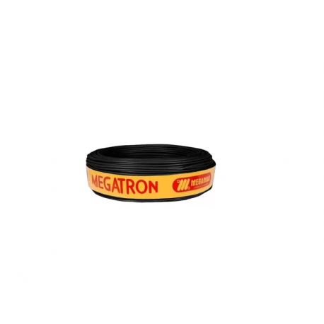 CABO FLEX ROLO 04.00 PRETO MEGATRON