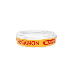 CABO FLEX ROLO 01.50 BRANCO MEGATRON