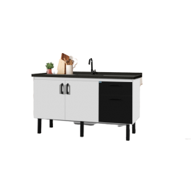 GABINETE MM IPANEMA 120 BRANCO/PR
