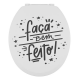 ASSENTO ALMOFADADO FRASE FAÇA BEM FEITO - ASTRA