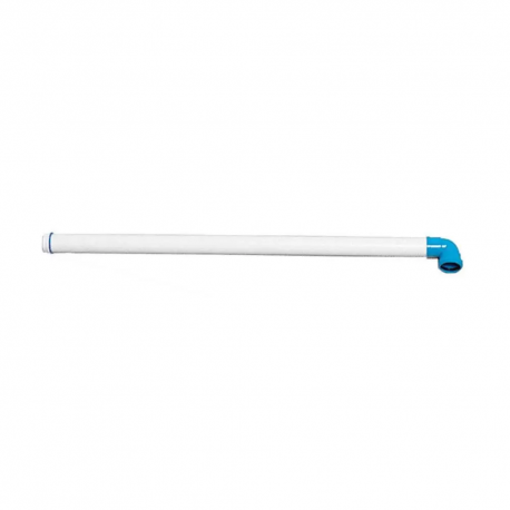 TUBO DE DESCIDA PARA VÁLVULA DE DESCARGA COM JOELHO AZUL -ASTRA