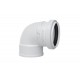 JOELHO ESGOTO SN 90º 40MM COM ANEL FORTLEV