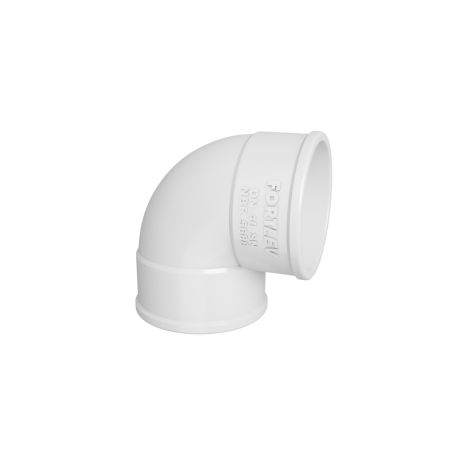 JOELHO ESGOTO SN 90º 40MM FORTLEV