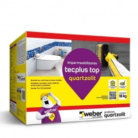 TECPLUS TOP 18 KG IMPERMEABILIZANTE FLEXIVEL QUARTZOLIT