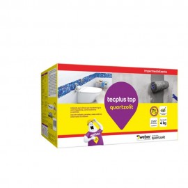 TECPLUS TOP 04 KG IMPERMEABILIZANTE FLEXIVEL QUARTZOLIT