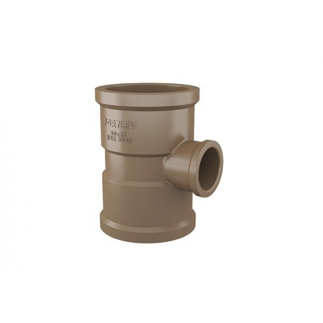 TE SOLDÁVEL 40X32 MM COM REDUÇÃO